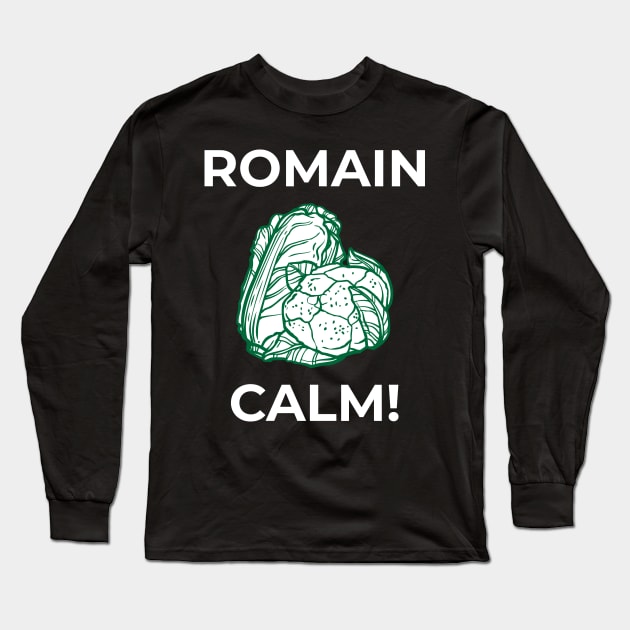 CHEF GIFT: Romaine Calm Long Sleeve T-Shirt by woormle